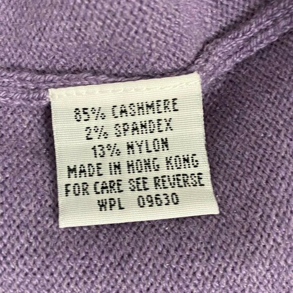 Heidi Weisel Purple Cashmere Silk Skirt and Top - Picture 10 of 12